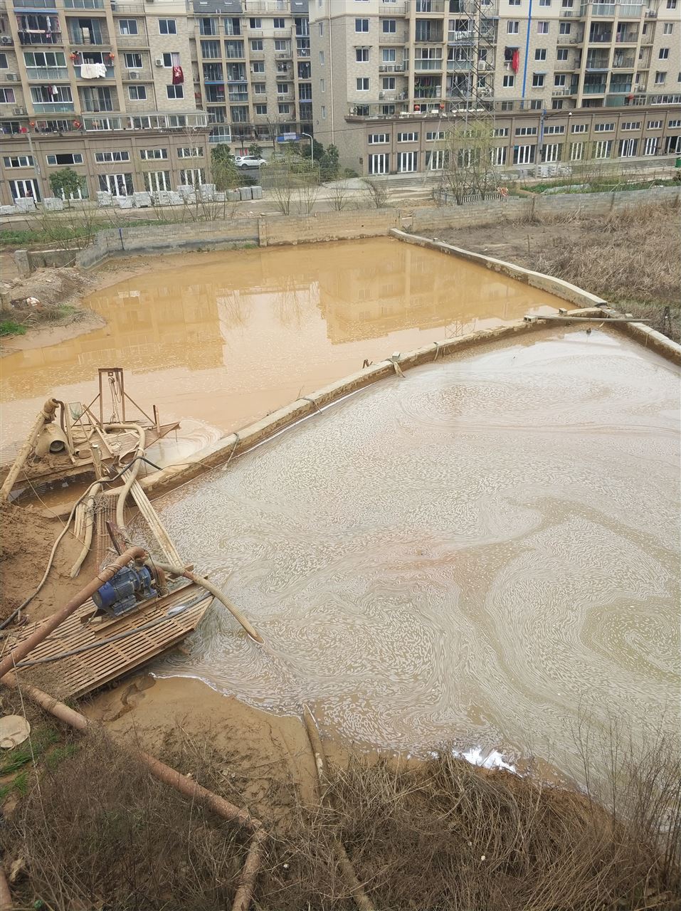 宁波沉淀池淤泥清理-厂区废水池淤泥清淤